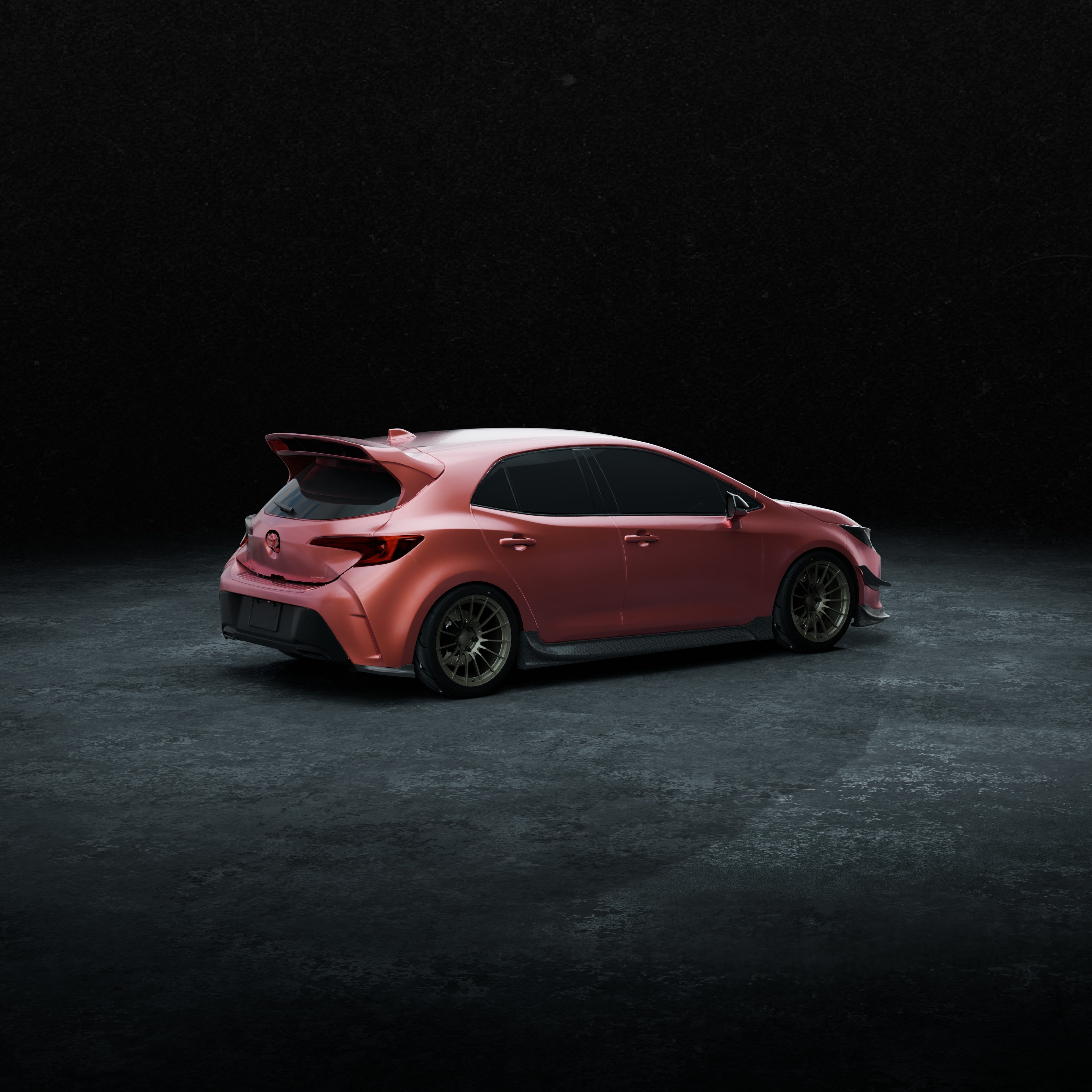 Rear Spats – TOYOTA COROLLA HATCHBACK (E210, 2019-2025+)