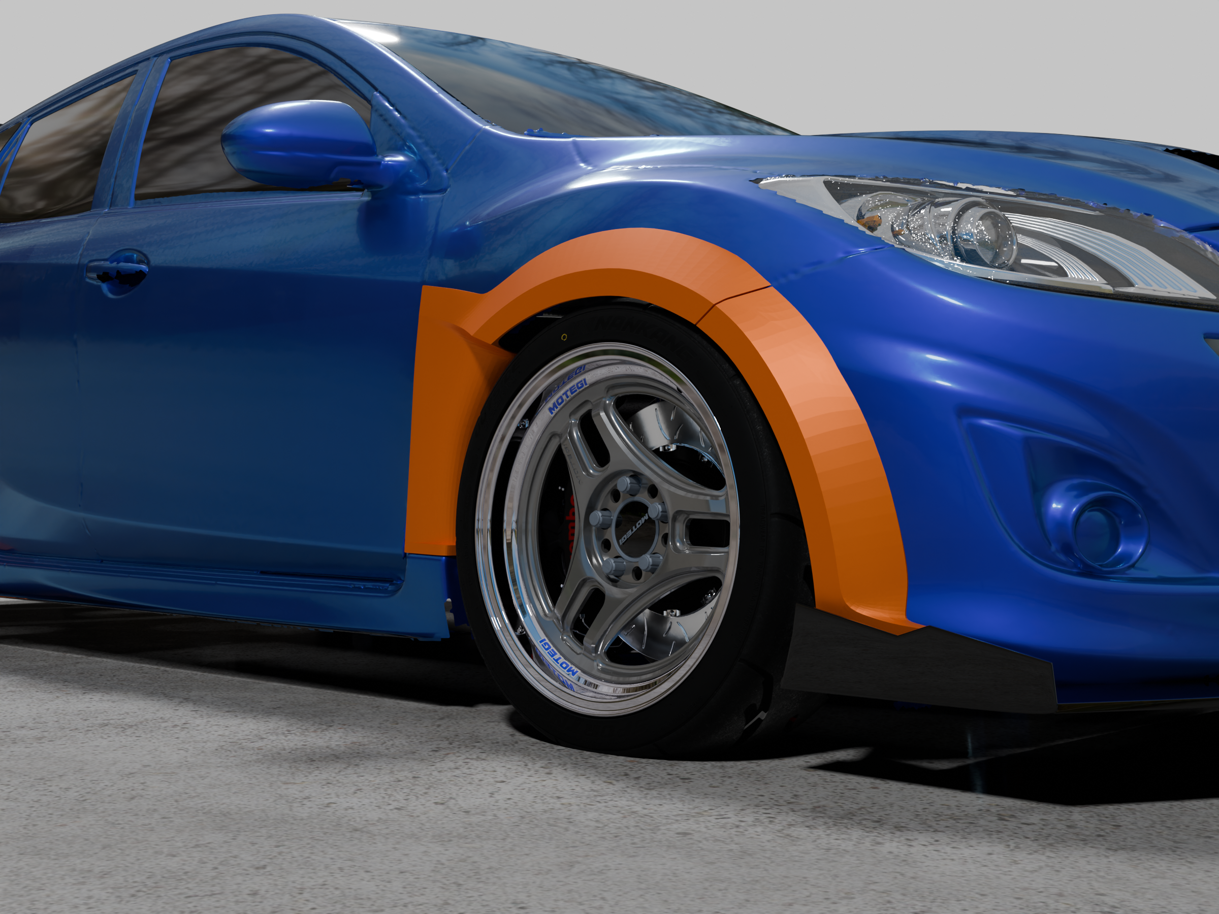Fender Flare Widebody – MazdaSpeed 3 (BL, 2010-2013)