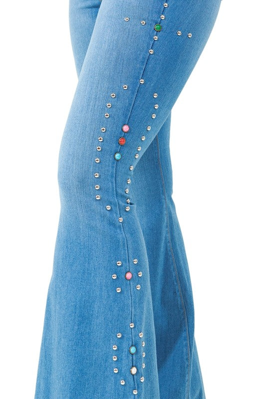 Santa Rosa Bell Bottom Jean -34” Inseam