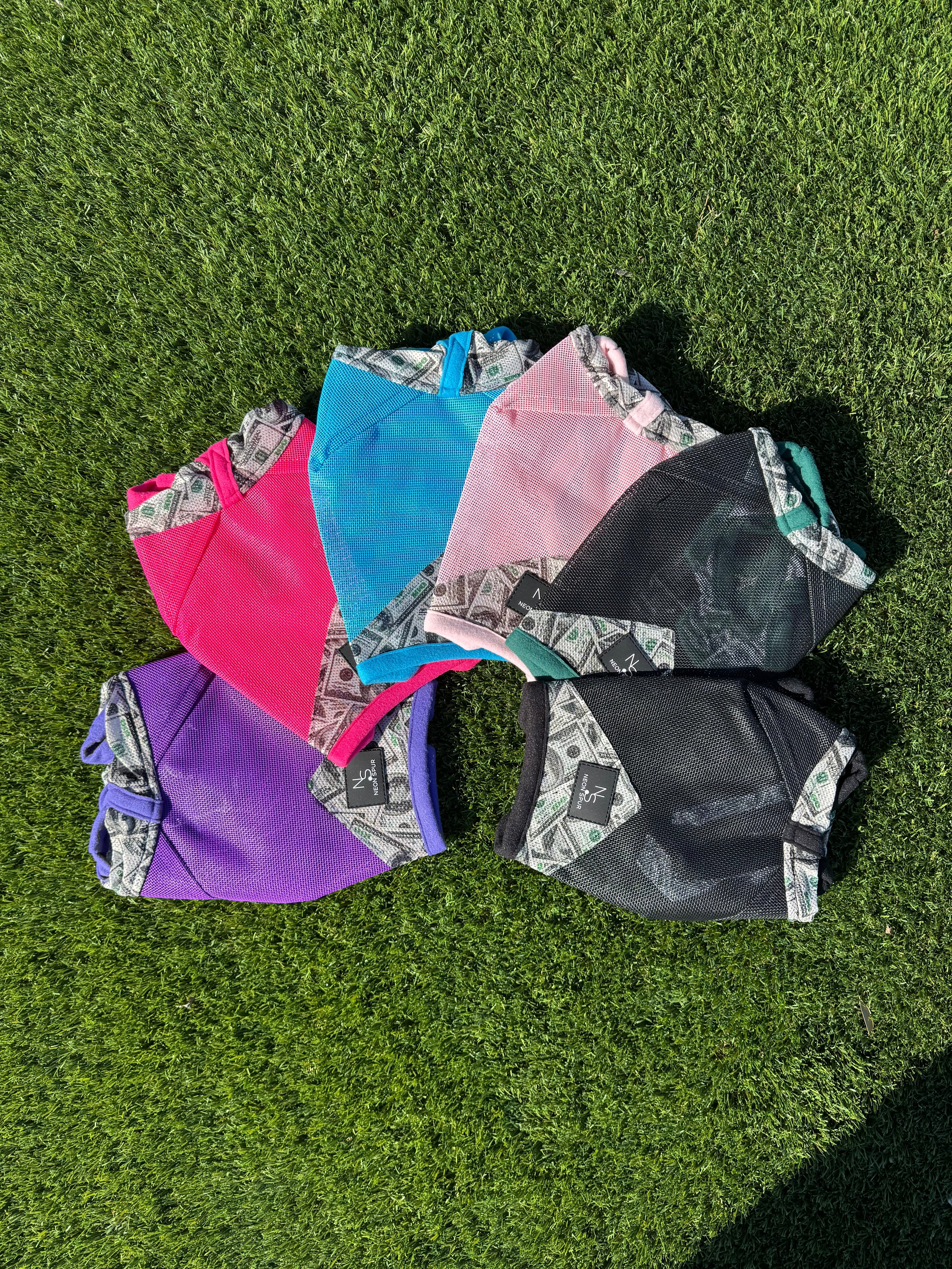 Entry Fees Fly Mask -Green