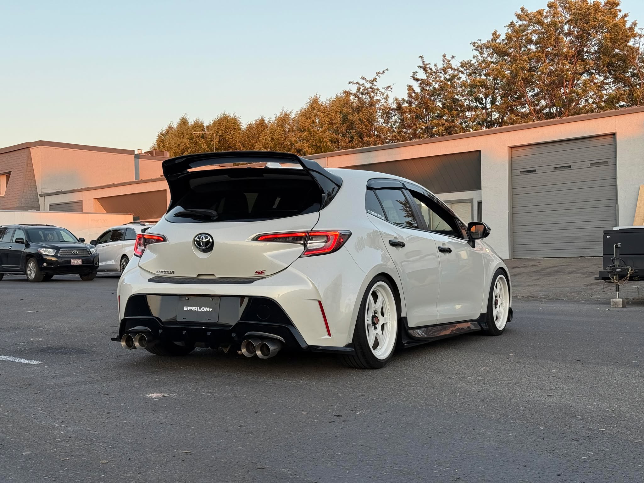 Rear Spats – TOYOTA COROLLA HATCHBACK (E210, 2019-2025+)