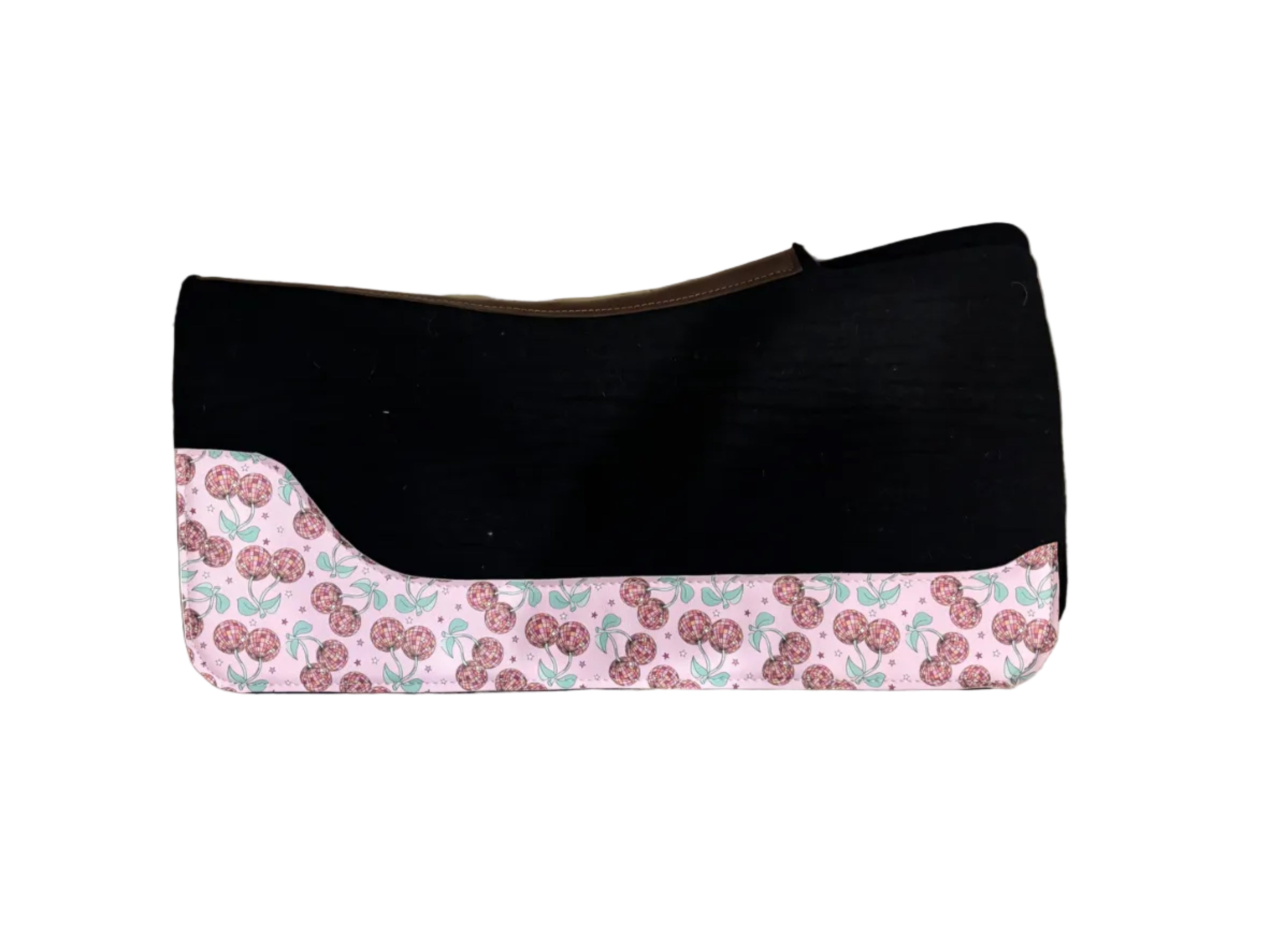Cherry Groove Wool Saddle Pad