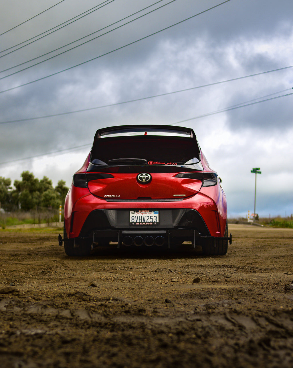 [BACKORDER] WRC Wing V3 – TOYOTA COROLLA HATCHBACK (E210, 2019-2023+)