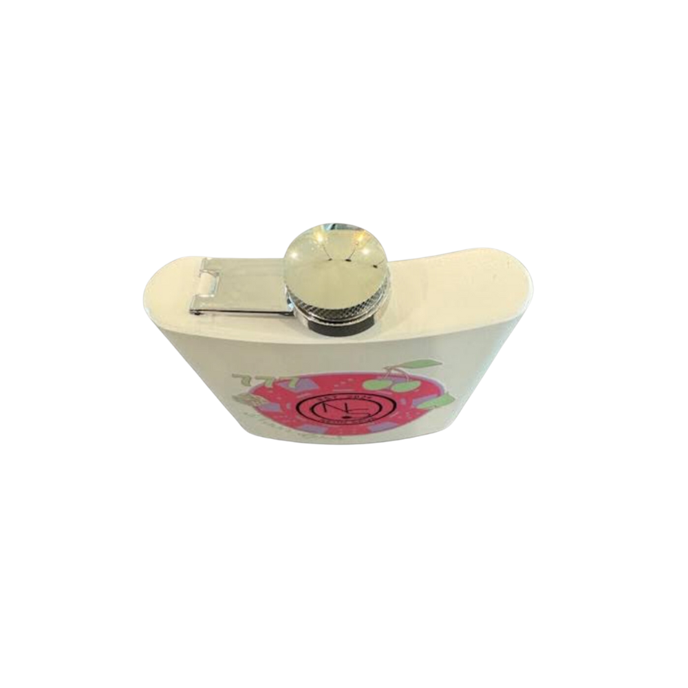Neon Spur Poker Chip Stainless Steel Flask