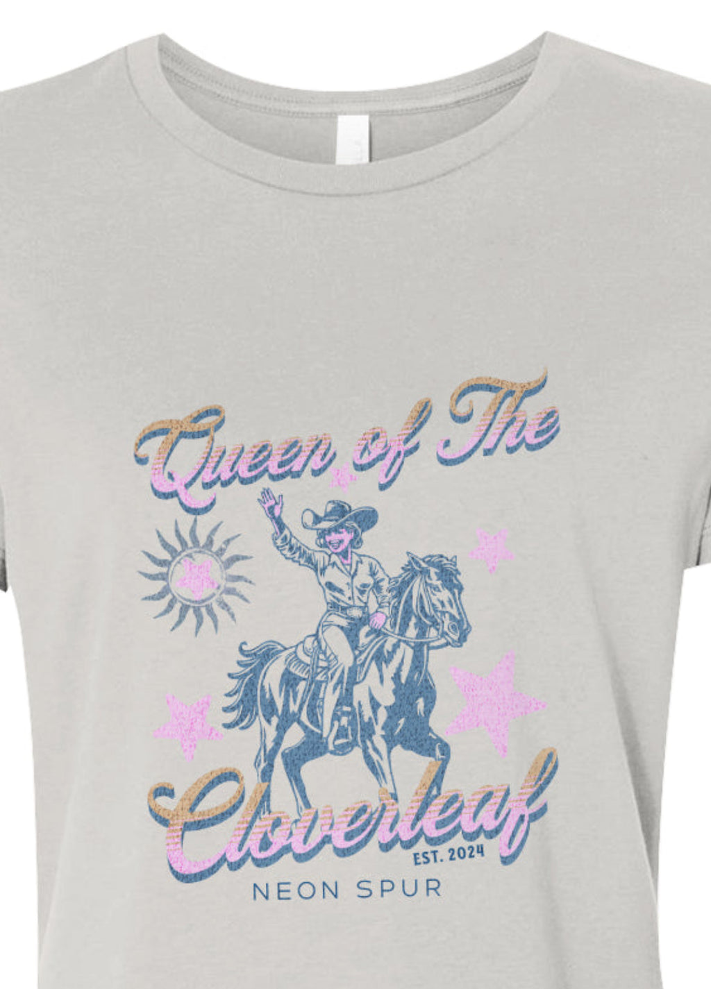Queen Of The Cloverleaf Women’s Relaxed Jersey Tee