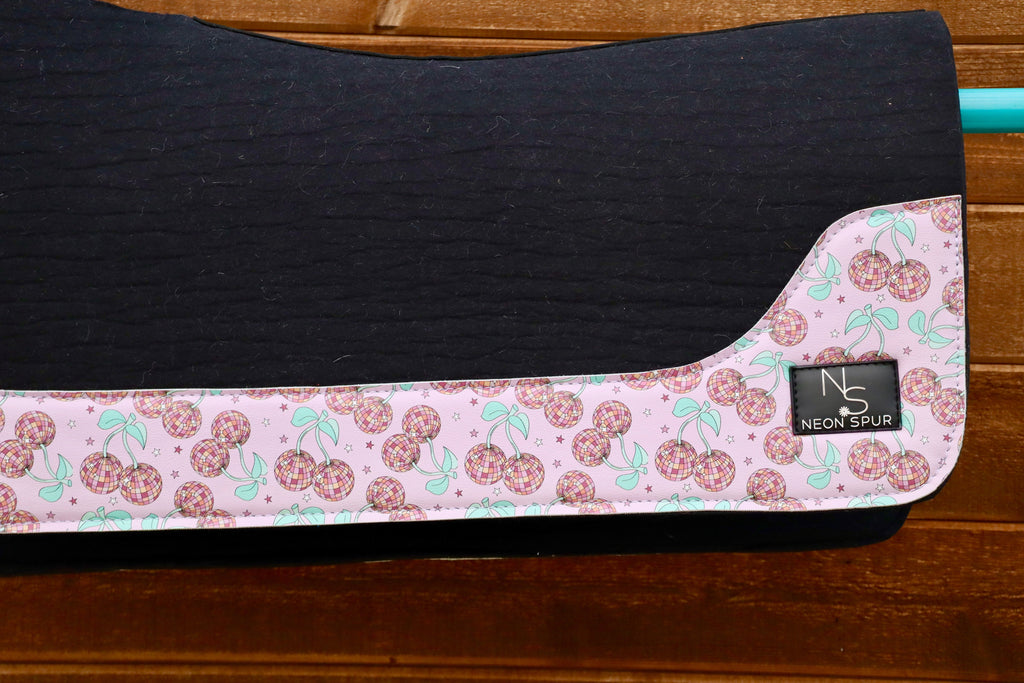 Cherry Groove Wool Saddle Pad *Sample Sale*