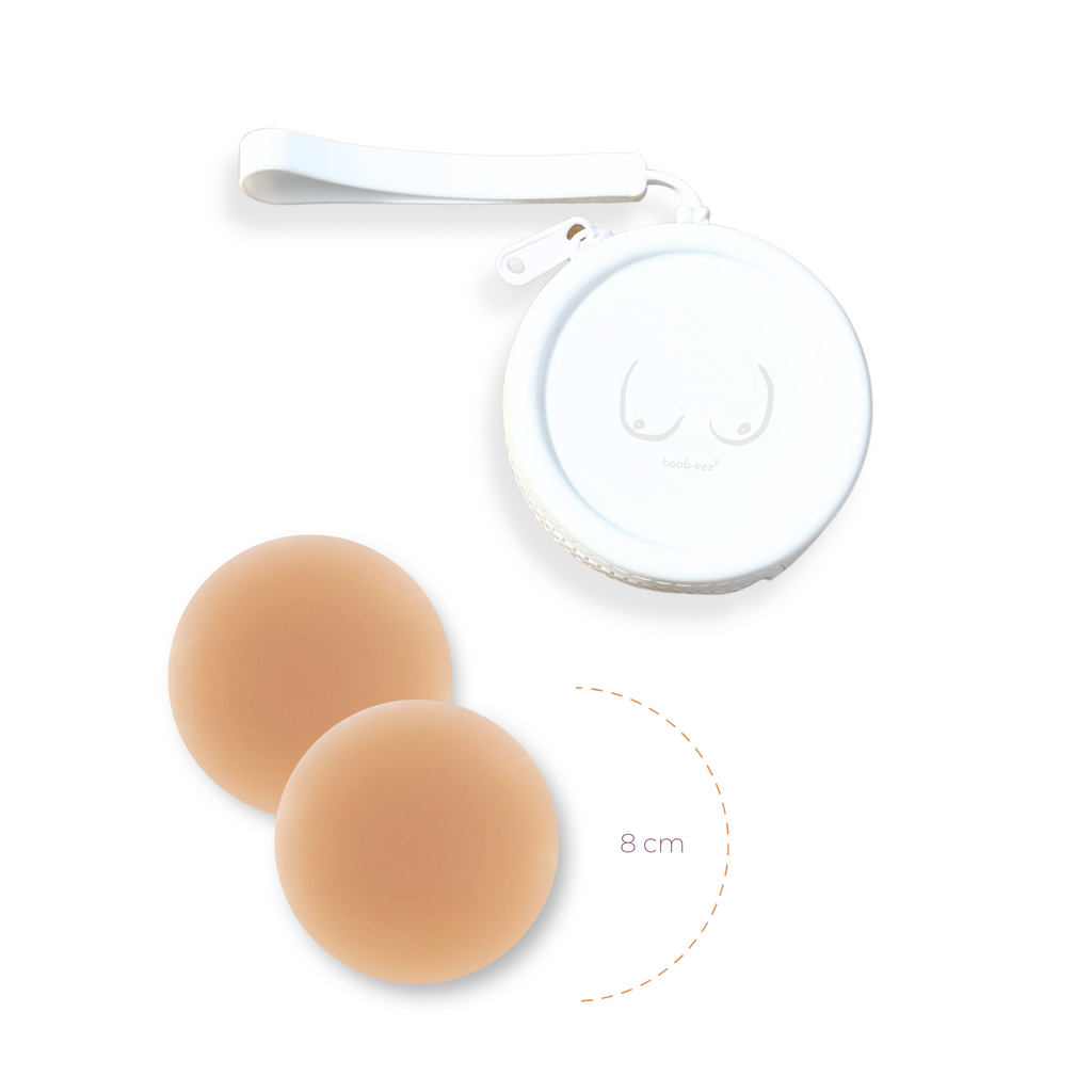 Limited Edition Deluxe Duo in White - Dark Nude