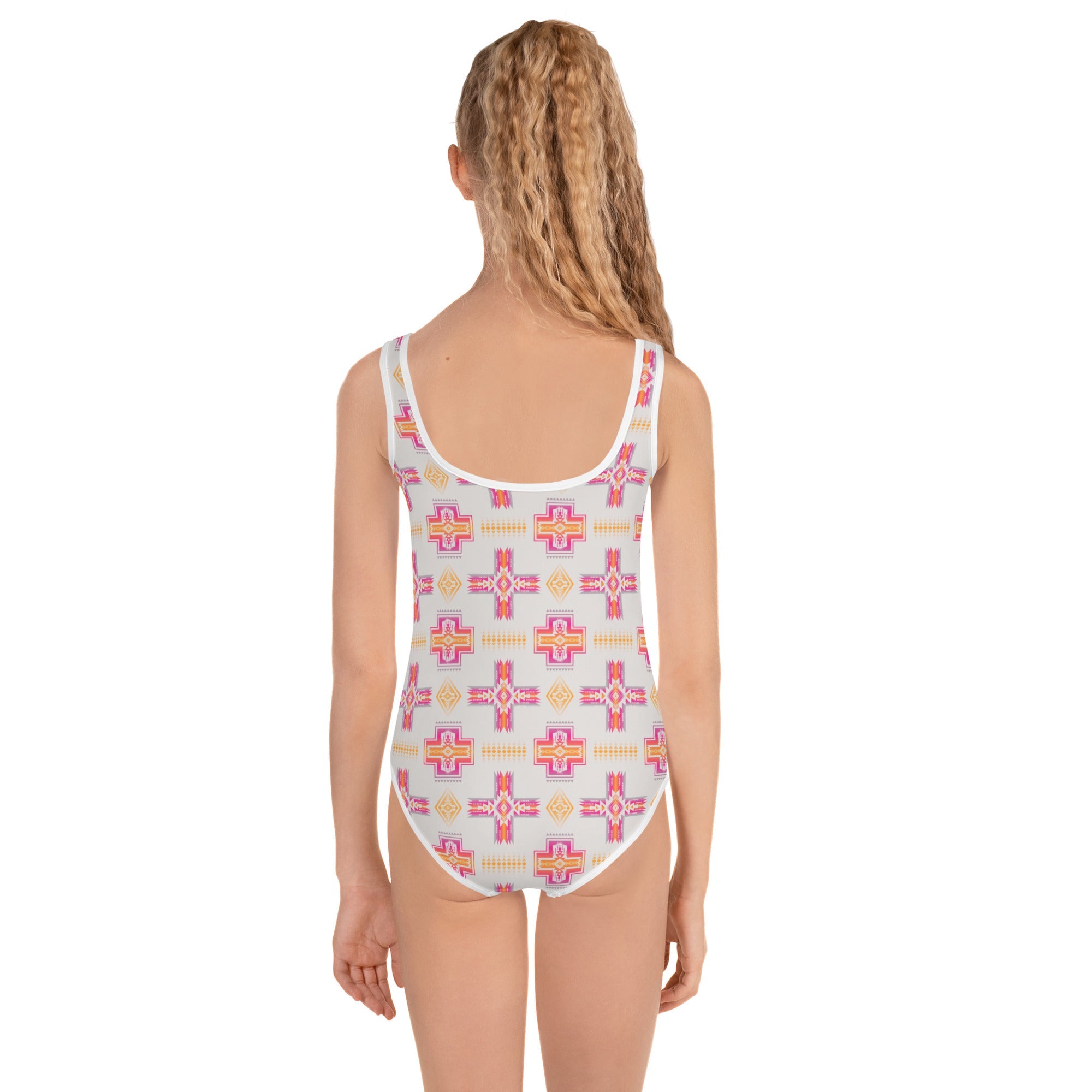 Aztec Trail Girls Swimsuit - Sizes 2T-7
