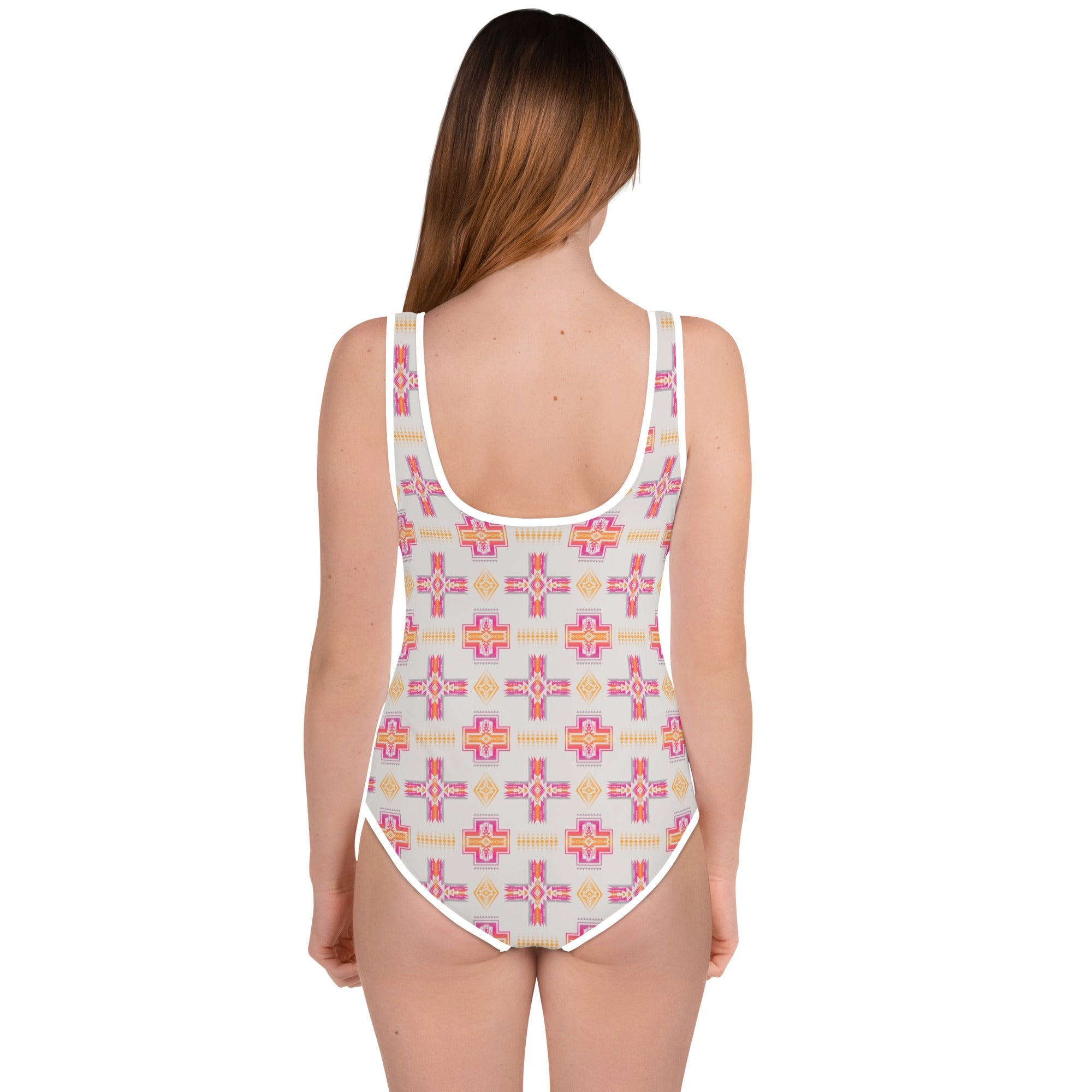 Aztec Trail Girls Swimsuit - Sizes 8-20