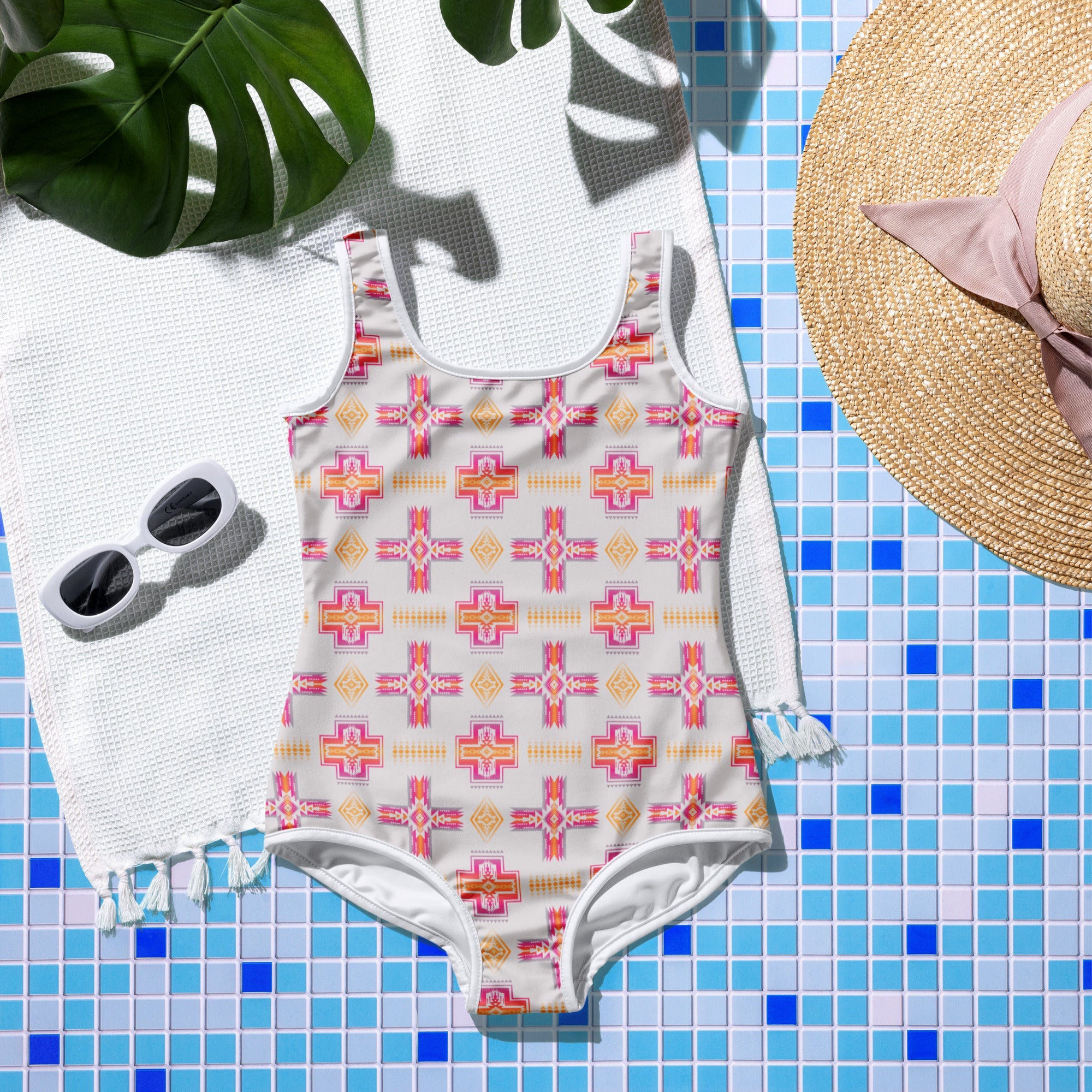 Aztec Trail Girls Swimsuit - Sizes 8-20