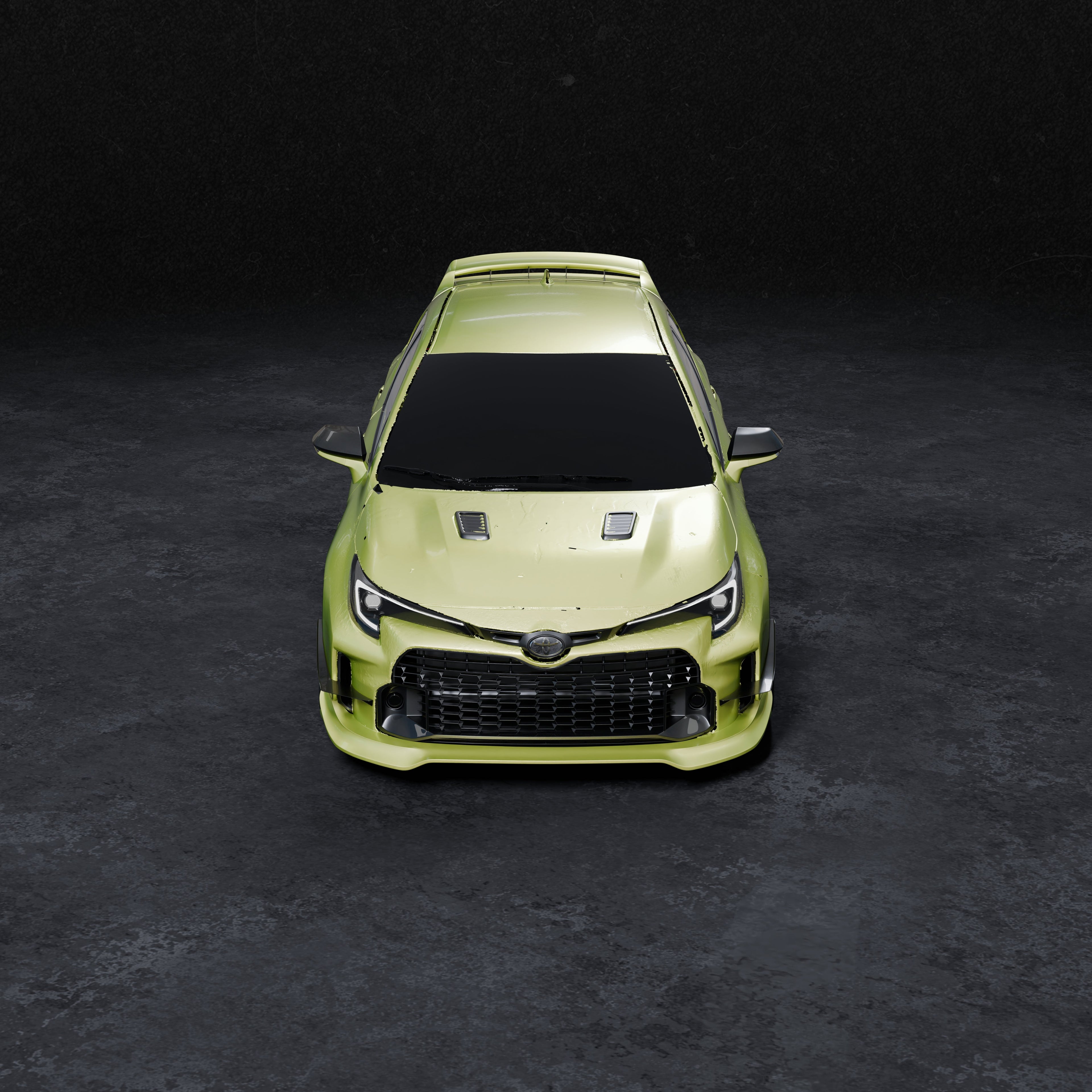Front Lip V2 – TOYOTA GR COROLLA (ZENKI, E210, 2023-2024)