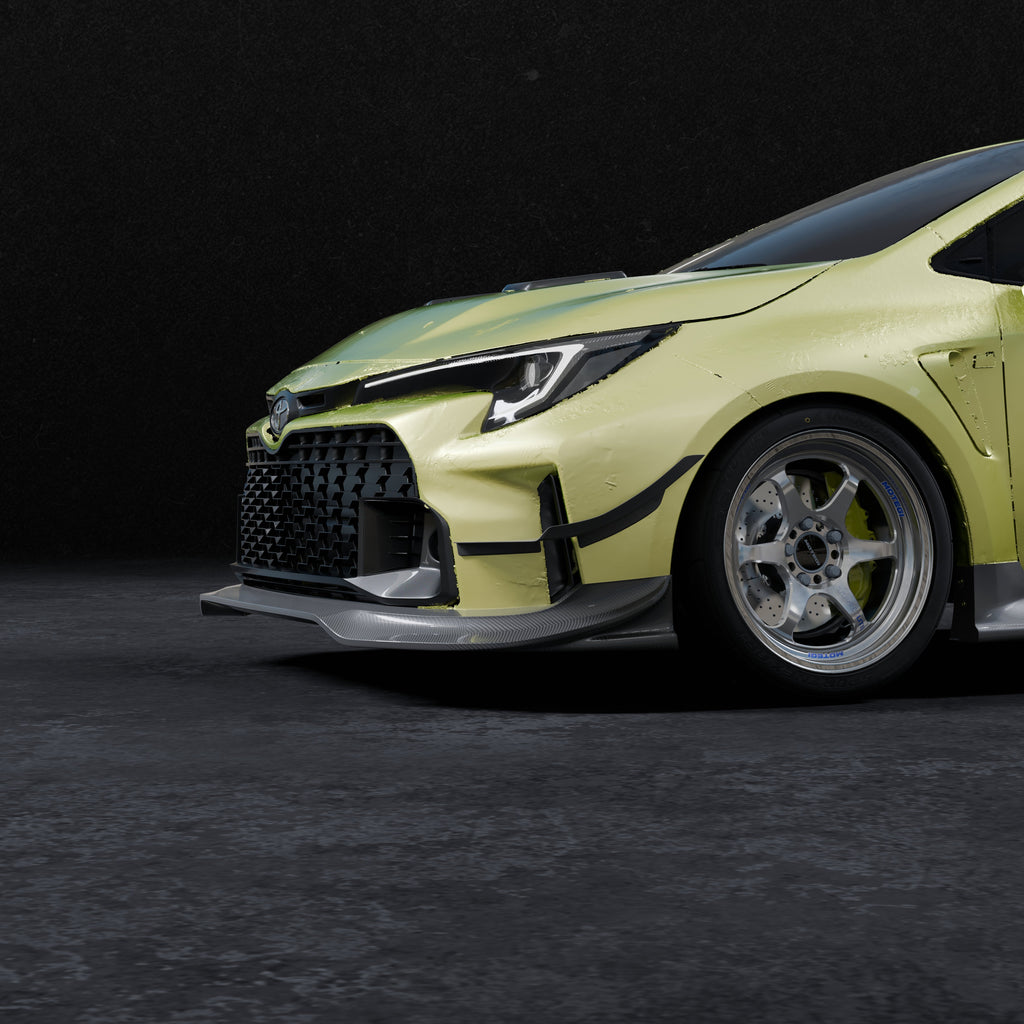 Front Lip V2 – TOYOTA GR COROLLA (ZENKI, E210, 2023-2024)